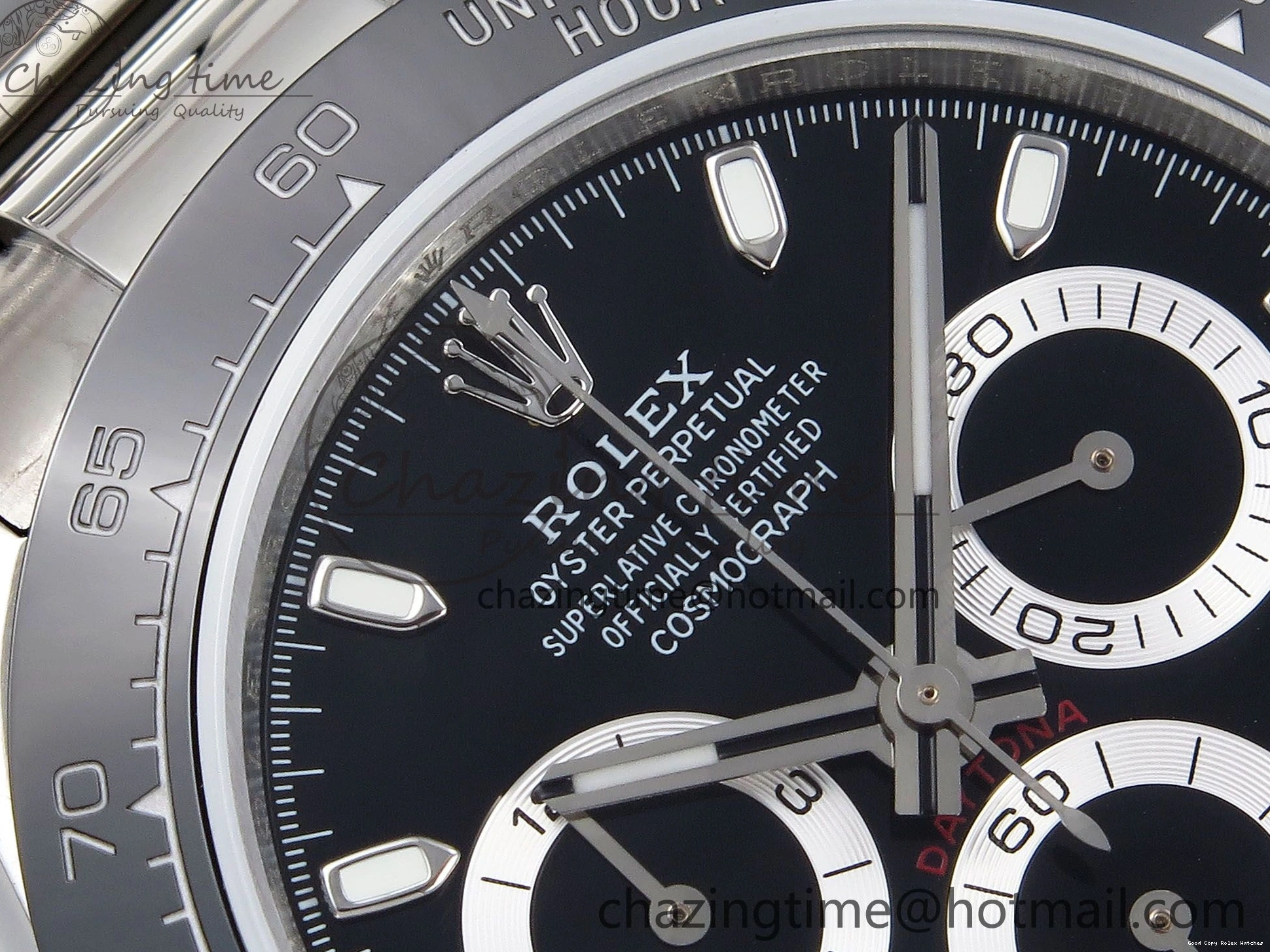 Best AAA Replica Sites Dial 116500 SS Daytona Steel Breathable JDF Best 1:1 Edition on Black 904L A 1337 Bracelet 1231